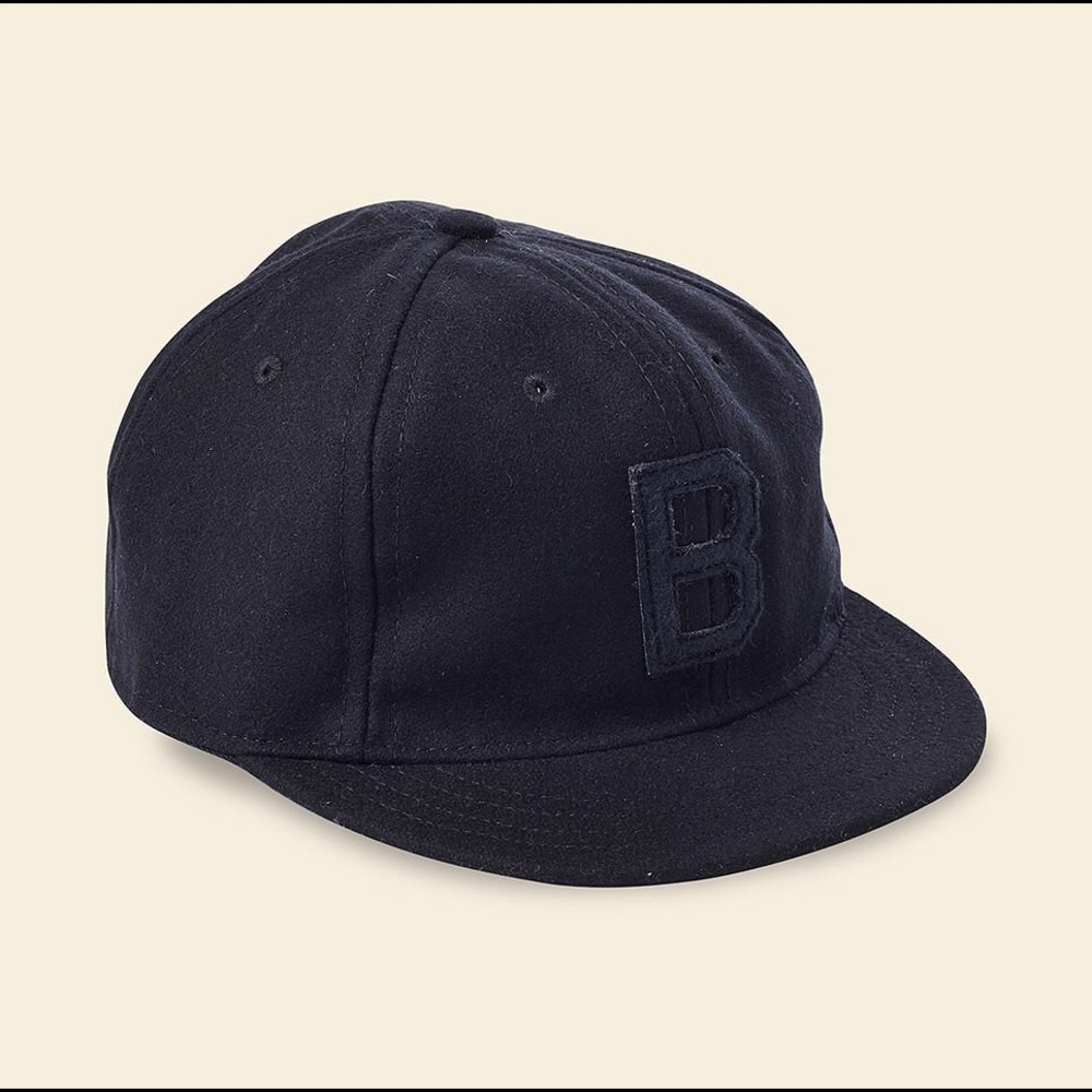 Brooklyn Cap in Black by Ebbets Field X GB